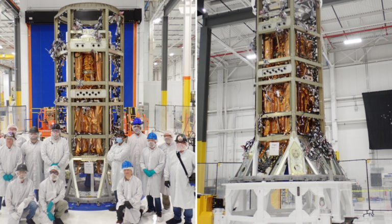 Blue Origin avança a espaçonave Blue Ring rumo a missão de segurança nacional em 2026