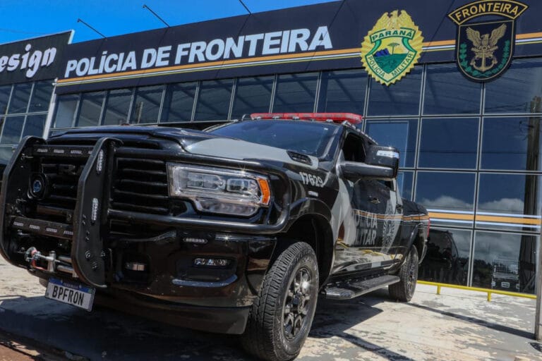 Paraná blinda fronteiras com nova base operacional e reforça frota com viaturas RAM 3500
