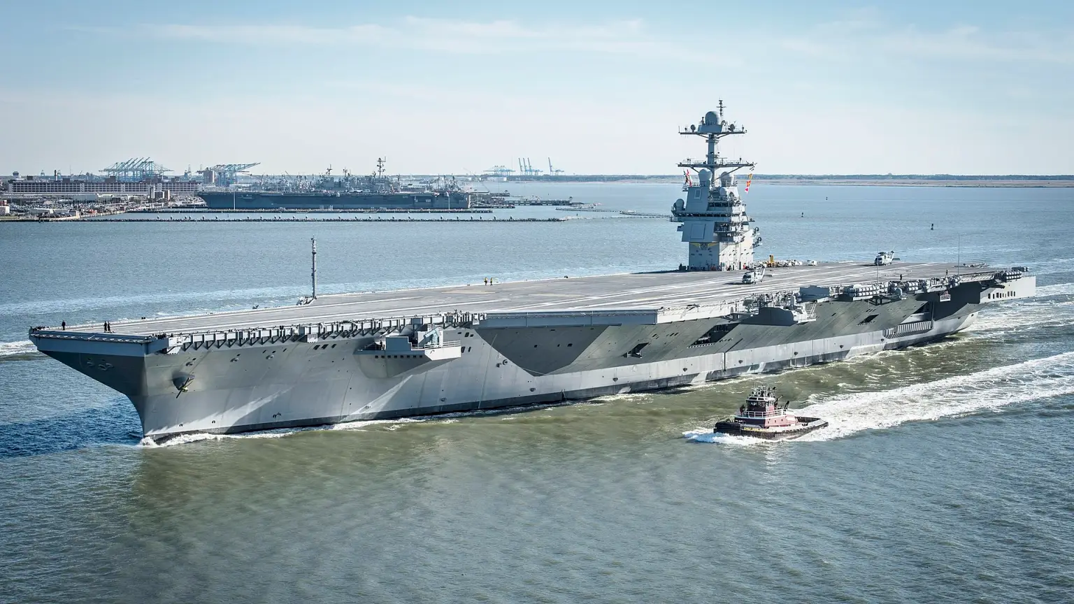 USS Gerald R. Ford (Foto: Forças Armadas dos EUA)