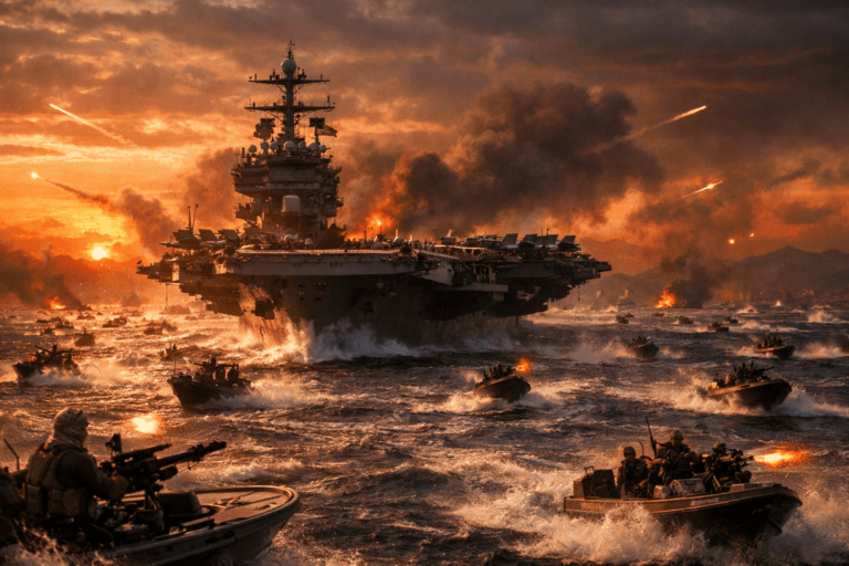 O Irã tem poder de fogo real para afundar um porta-aviões dos EUA?