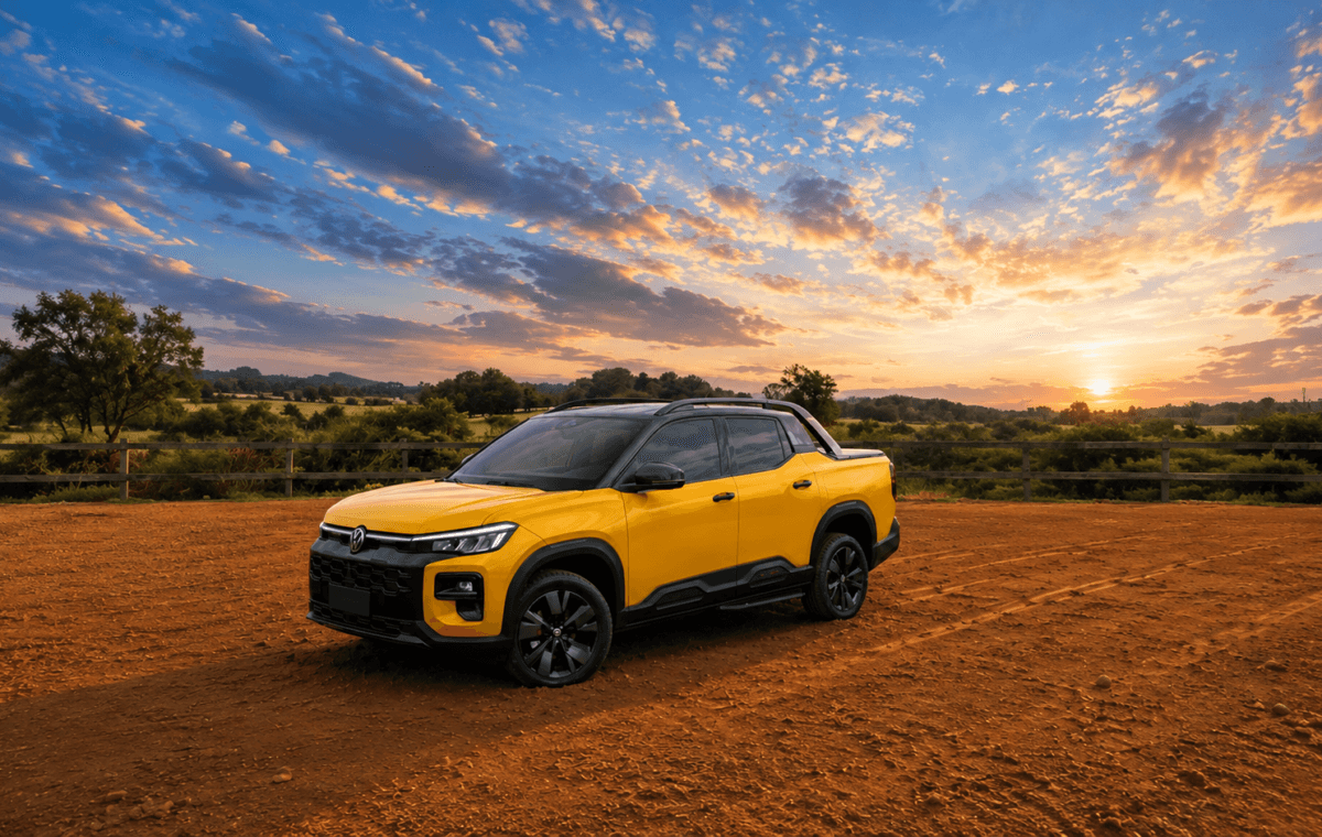 Volkswagen Tukan 2027 é revelada com cabine simples e dupla