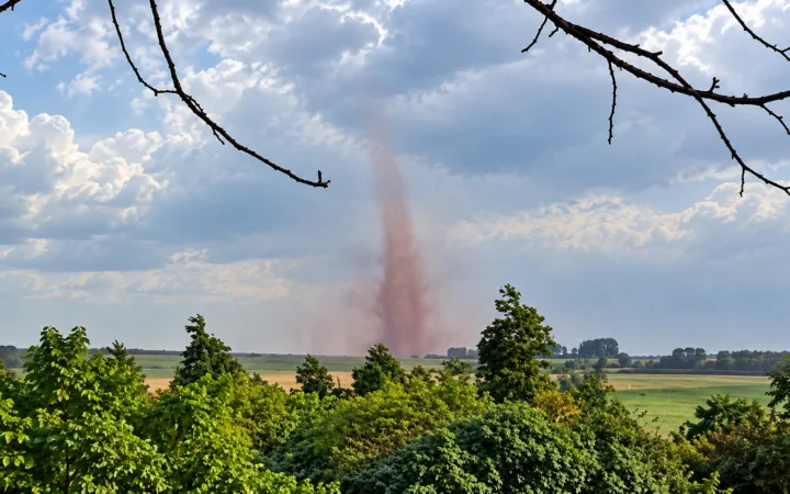 Paraná confirma terceiro tornado em três dias; fenômeno atinge Goioerê