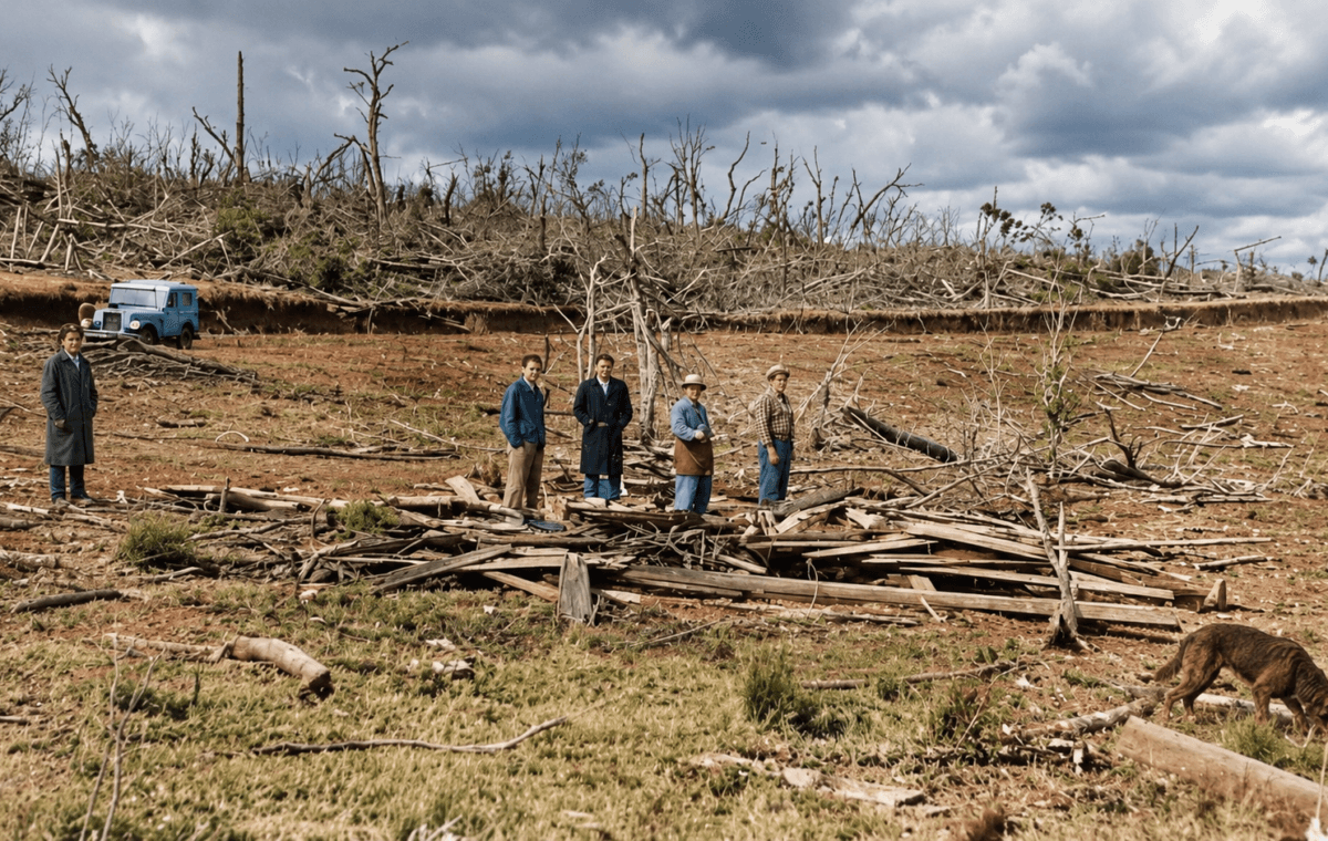 Tornado de Palmas em 1959: a tragédia que deixou 35 mortos no Paraná