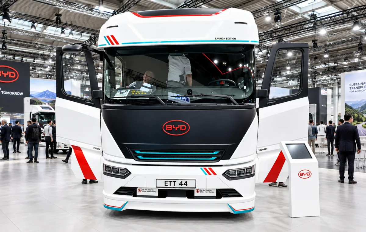 BYD ETT 44 estreia com 1.000 cv e recarga de 20 minutos