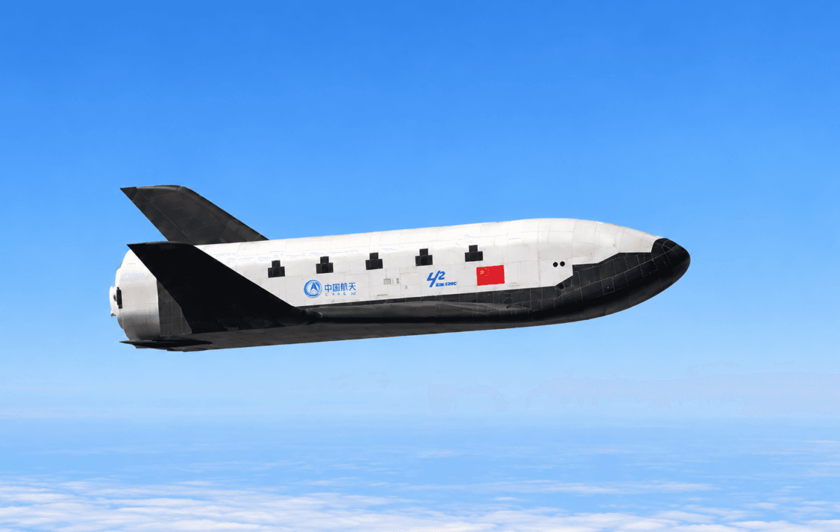 Avião espacial Haolong-1 avança para abastecer a Tiangong