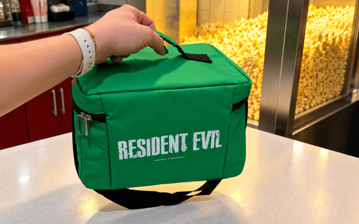 Bolsa de pipoca de Resident Evil chega à Cinemark nos EUA