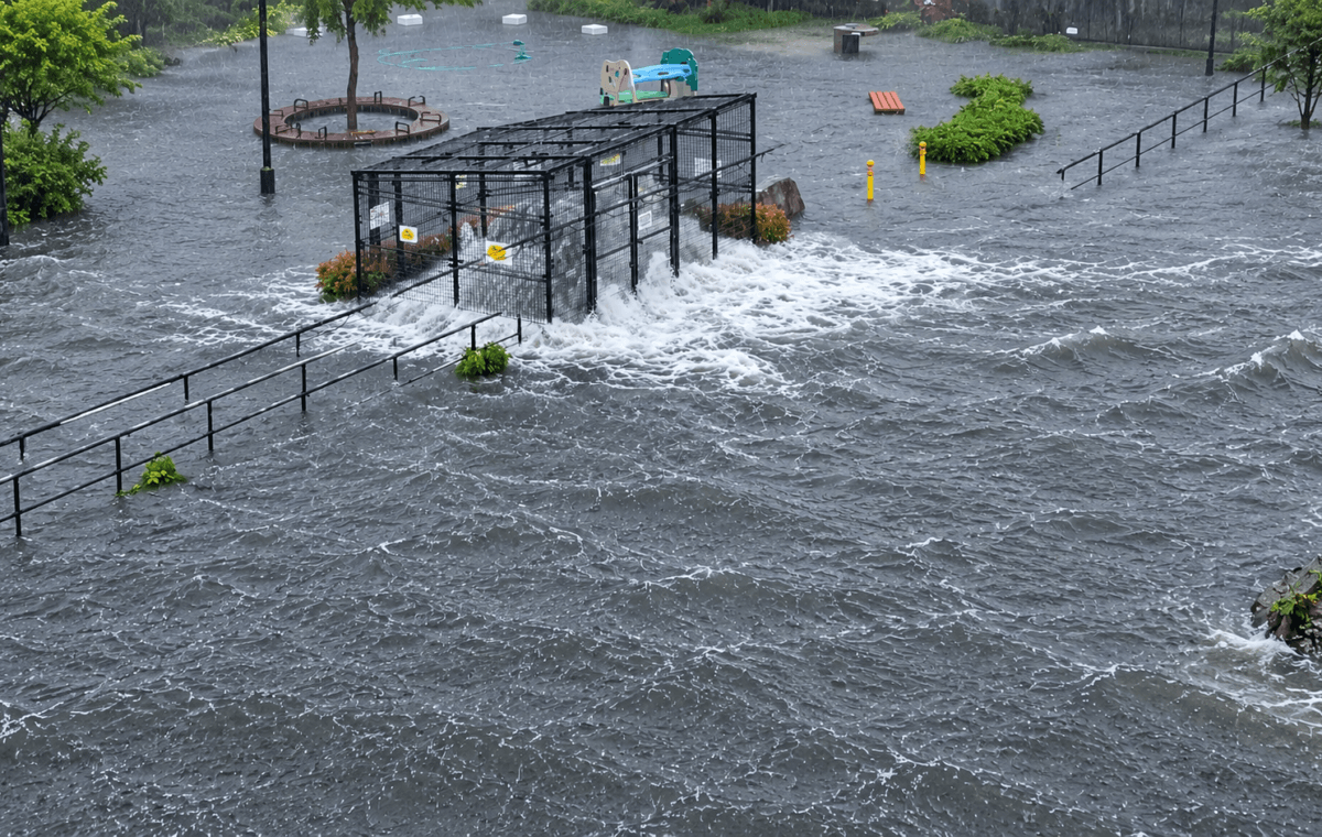 Chuva histórica em Nagoya causa alagamentos e paralisa transporte