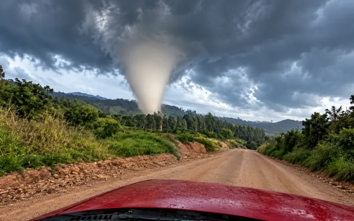 PR, SP e MS têm risco de tornados com avanço de tempestades