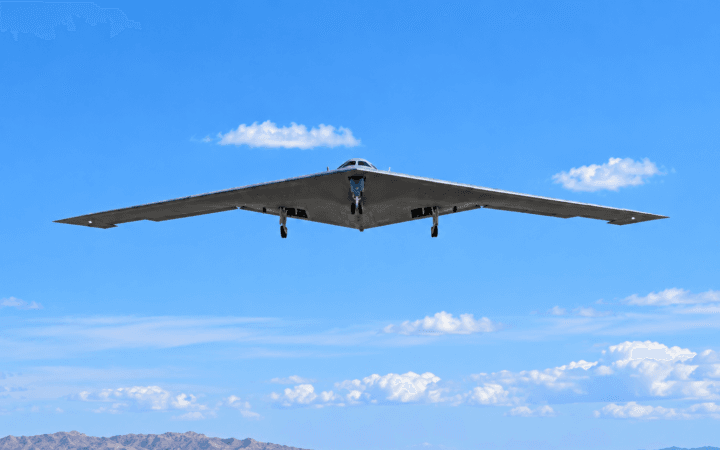 B-21 Raider realiza novos testes de voo na Califórnia