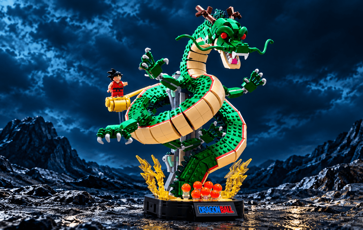 LEGO anuncia primeiro set de Dragon Ball com Shenron e Goku