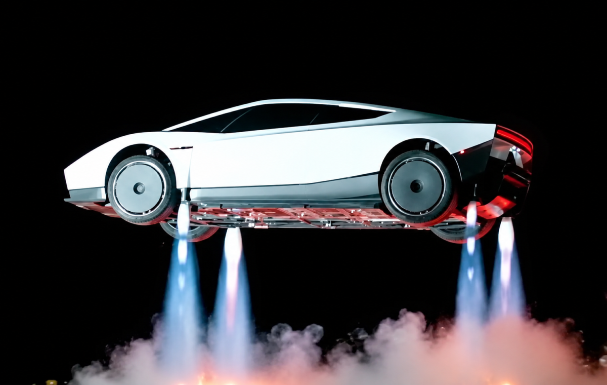 Tesla Roadster voador: por que nem todas as versões poderão voar?