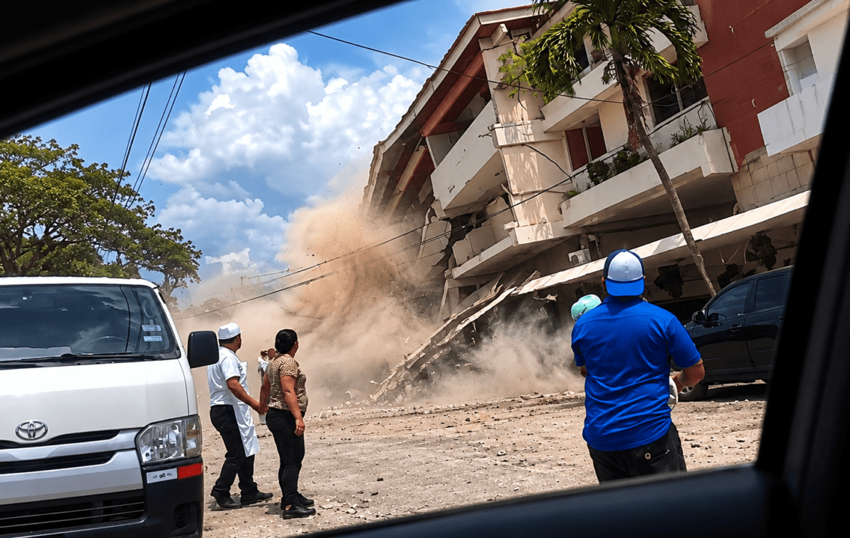 Terremoto no Panamá é registrado durante transmissão de TV