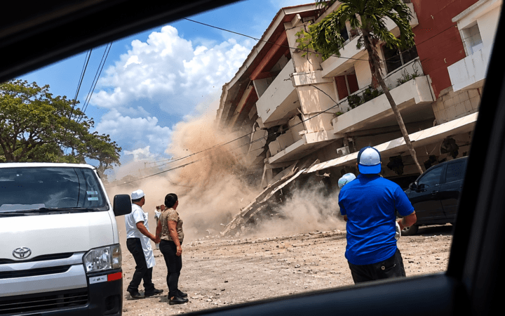 Terremoto no Panamá é registrado durante transmissão de TV