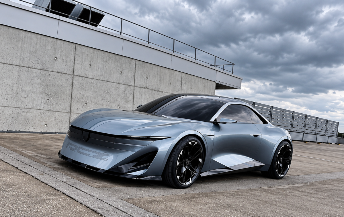 Peugeot RCZ Vision: esportivo elétrico tem 500 cv e recarga em 10 minutos