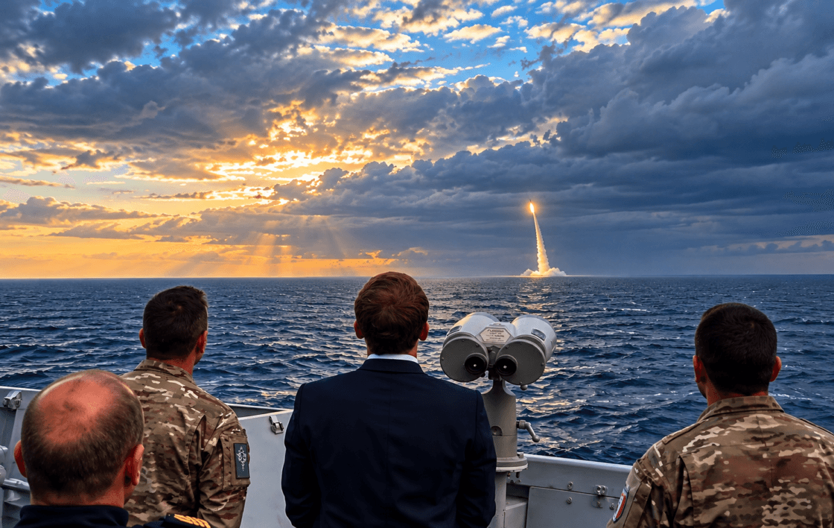 França testa novo míssil nuclear M51.3 lançado de submarino