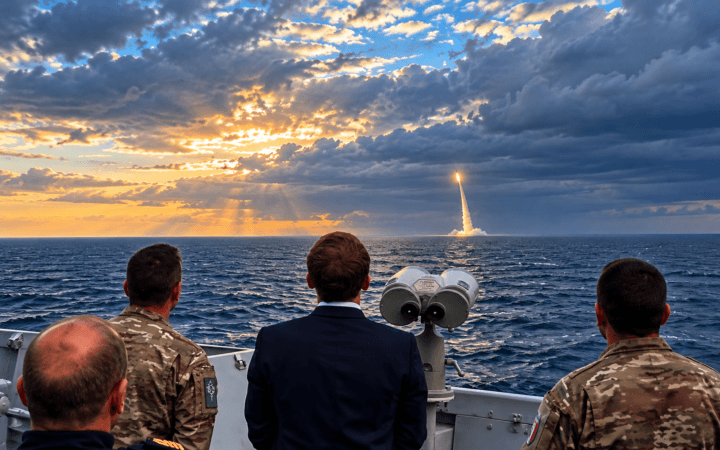 França testa novo míssil nuclear M51.3 lançado de submarino
