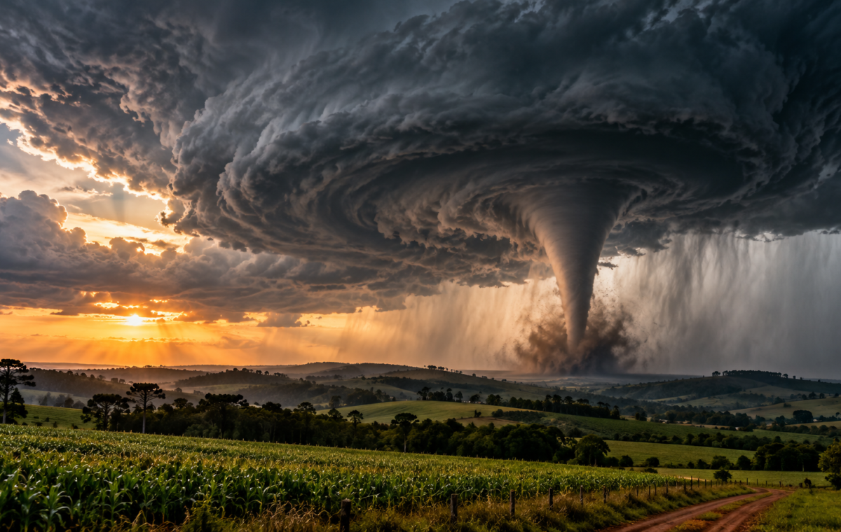Quais regiões do Brasil têm maior risco de tornados? Veja o que dizem os estudos
